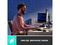 Logitech MX Mechanical Mini Minimalist Tactile (graphite) Tastatur