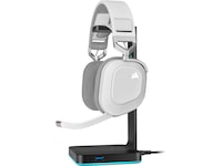 Corsair HS80 RGB Trådløst Gaming Headset (hvit) Gamingheadset