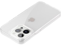 iiglo iPhone 15 Pro / 14 Pro Silikondeksel (gjennomsiktig) Mobildeksel