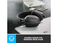 Logitech Zone Vibe 100 trådløst headset (grafittgrå) Hodetelefoner