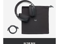 Logitech Zone Vibe 100 trådløst headset (grafittgrå) Hodetelefoner