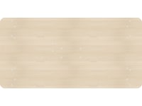 iiglo Skrivebordsplate 120cm (lys eik) Skrivebord