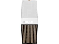 Fractal North Chalk White TG Clear Tint Mid Tower Midi tower