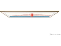 Samsung 50" ramme til The Frame (2021-2025, teak) -B-Grade Demo annet i lyd & bilde