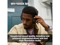 Sony WH-1000XM5 trådløse hodetelefoner, Over-Ear (blå) Hodetelefoner