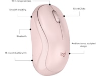 Logitech M240 Trådløs Mus (rosa) Mus