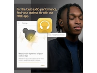 Sony WF-1000XM5 trådløse ørepropper, In-Ear (grå) Ørepropper