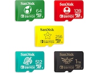 SanDisk MicroSDXC 1TB Switch Minnekort til foto & video