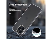 iiglo iPhone 15 Pro Max Silikondeksel (gjennomsiktig) Mobildeksel