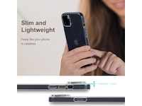 iiglo iPhone 15 Plus Silikondeksel (gjennomsiktig) Mobildeksel