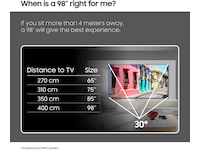 Samsung 98" Q80 QLED 4K TV TQ98Q80C Over 80 tommer TV