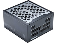 Phanteks Revolt 1000W Platinum PSU (sort) Enheter