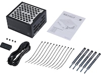 Phanteks Revolt 1000W Platinum PSU (sort) Enheter