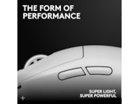 Logitech G Pro X Superlight 2 Lightspeed Trådløs Gamingmus (hvit) Gamingmus