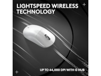 Logitech G Pro X Superlight 2 Lightspeed Trådløs Gamingmus (hvit) Gamingmus
