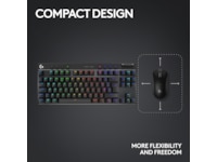Logitech G Pro X TKL Lightspeed Trådløst Gamingtastatur (sort) Gamingtastatur