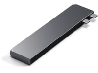 Satechi MacBook Air M2 Slim Pro Docking (space gray) Dockingstasjon & USB-HUB