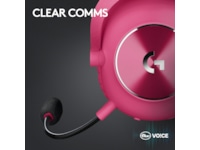 Logitech Pro X 2 Lightspeed Trådløst Gaming Headset (rosa) Gamingheadset