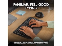 Logitech Wave Keys trådløst tastatur (grafitt) Tastatur