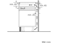 Siemens iQ100 EU611BEB5X Induksjonstopp (sort) Induksjonstopp