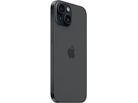 iPhone 15 256GB (sort) -B-Grade Demo mobiltelefoner