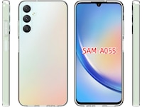 iiglo Galaxy A05S Silikondeksel (gjennomsiktig) Mobildeksel