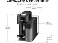 Nespresso Vertuo Lattissima by DeLonghi Kapselmaskin ENV300.B ( -B-Grade Demo hjem & fritid