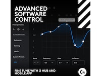 Astro A50 X LIGHTSPEED Trådløst Gaming headset + ladestasjon (sort) Gamingheadset