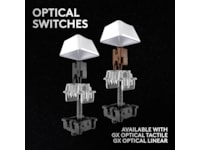 Logitech G Pro X 60 Lightspeed Tactile trådløst gamingtastatur (hvit) Gamingtastatur