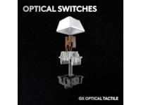 Logitech G Pro X 60 Lightspeed Tactile trådløst gamingtastatur (hvit) Gamingtastatur