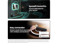 Samsung HW-S710D soundbar med subwoofer (sort) Lydplanker