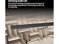 Samsung HW-S810D soundbar med subwoofer (sort) Lydplanker