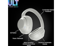 Sony ULT WEAR trådløse hodetelefoner Over-Ear med mic (hvit) Hodetelefoner