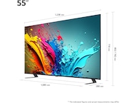 LG 55'' QNED 85 4K TV (2024) 55QNED85T6C 50 - 59 tommer TV
