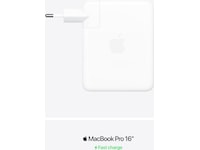 Apple strømadapter 140W (hvit) Batteri og lader