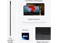 iPad Pro 11" (2024) 1TB WiFi (sølv) Nettbrett / iPad