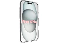 iiglo iPhone 16 Plus Silikondeksel (gjennomsiktig) Mobildeksel