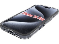 iiglo iPhone 16 Pro Silikondeksel (gjennomsiktig) Mobildeksel