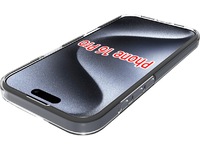 iiglo iPhone 16 Pro Silikondeksel (gjennomsiktig) Mobildeksel