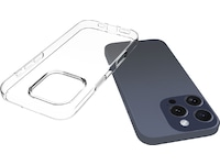 iiglo iPhone 16 Pro Silikondeksel (gjennomsiktig) Mobildeksel