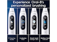 Oral-B iO 9 Elektrisk Tannbørste (hvit) Elektriske tannbørster