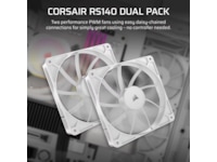 Corsair RS140 Vifte 2pk (hvit) Vifter