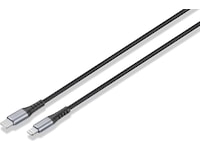 Andersson Flettet USB-C til Lightning kabel 1,5m (sort) USB-kabler