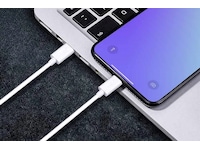 Lightning til USB-C kabel 2m (hvit) USB-kabler