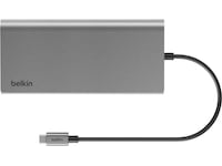 Belkin Universal USB-C 8-in-1 Dual Display Core Hub Dockingstasjon & USB-HUB