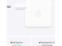 Apple Strømadapter 70W (hvit) Batteri og lader