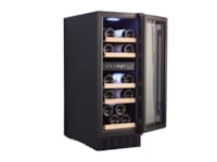 Temptech Classique CLX30DB vinskap (16 flasker) Frittstående vinskap