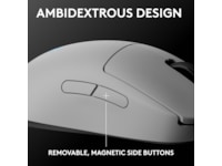 Logitech PRO 2 Lightspeed Trådløs Gamingmus (hvit) Gamingmus