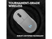 Logitech PRO 2 Lightspeed Trådløs Gamingmus (hvit) Gamingmus