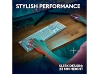 Logitech G915 X Lightspeed Trådløst Gamingtastatur (hvit) Gamingtastatur